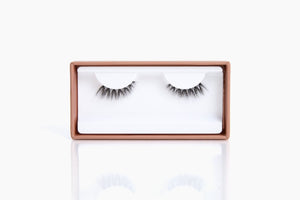 Redesigned Mila Lashes with 3/4 lash band and shorter lash hairs